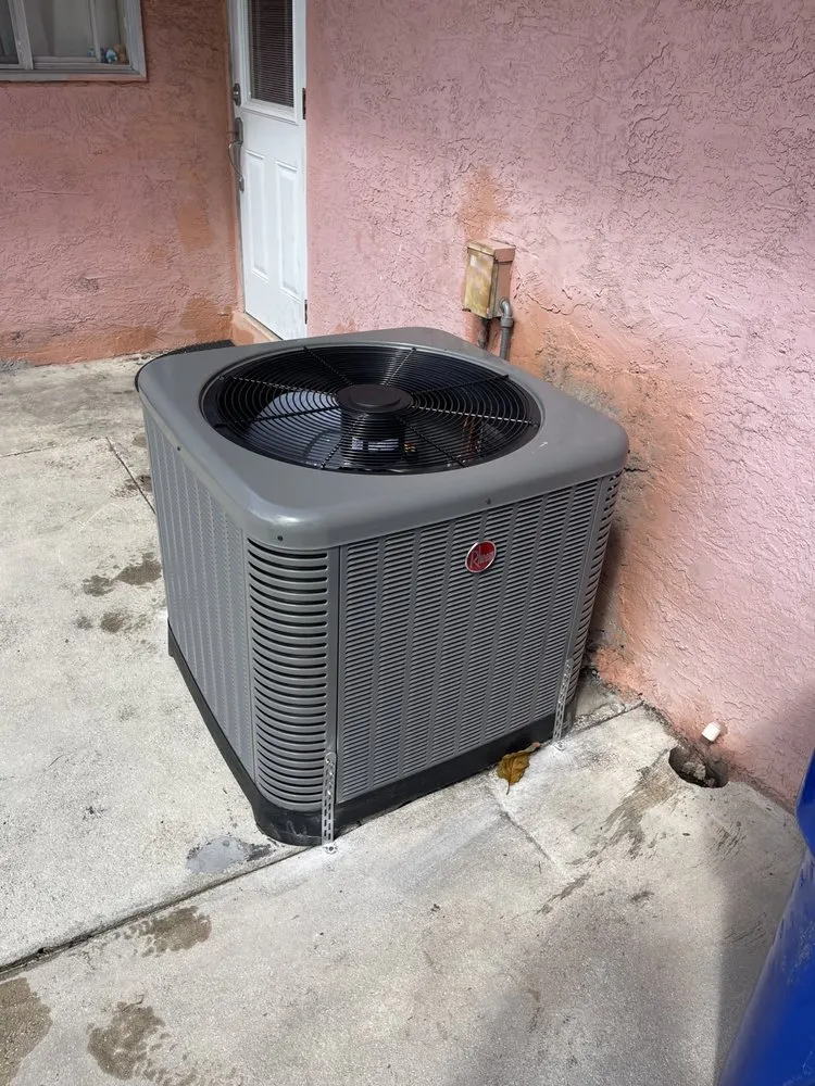 Slide of Snowflakes Air Conditioning