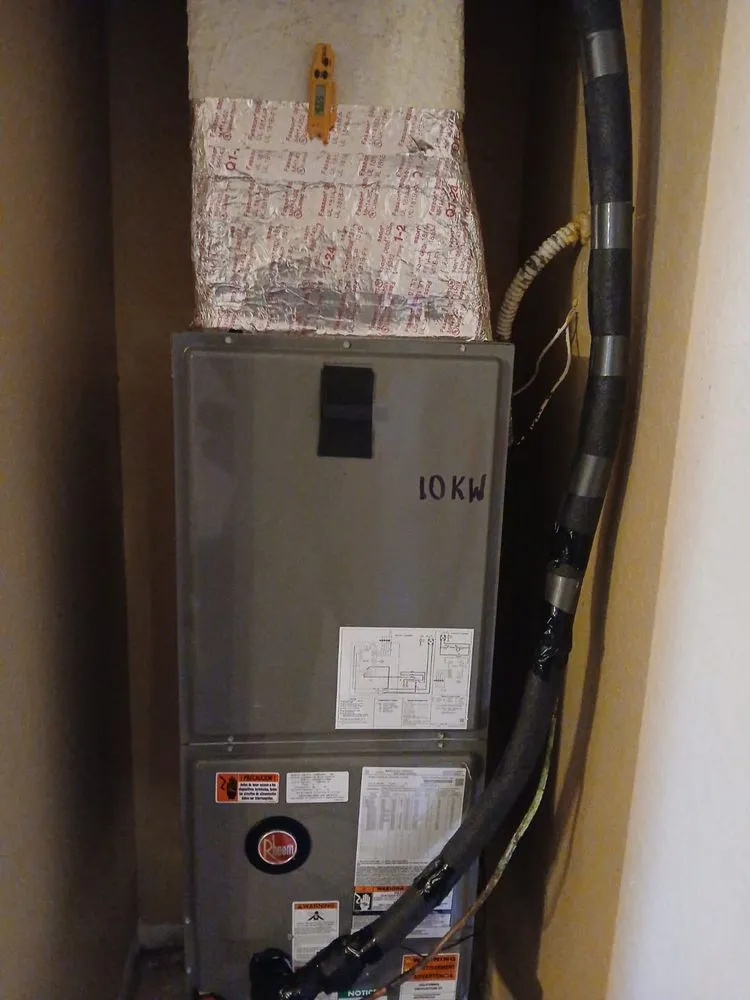 Slide of Snowflakes Air Conditioning