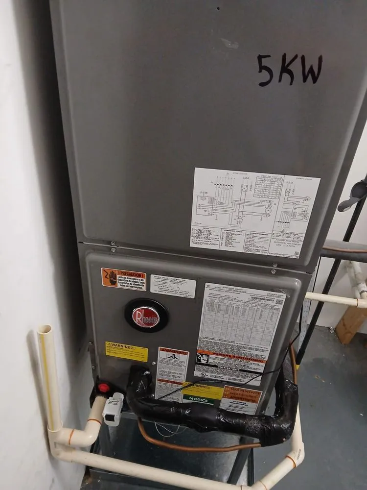 Slide of Snowflakes Air Conditioning