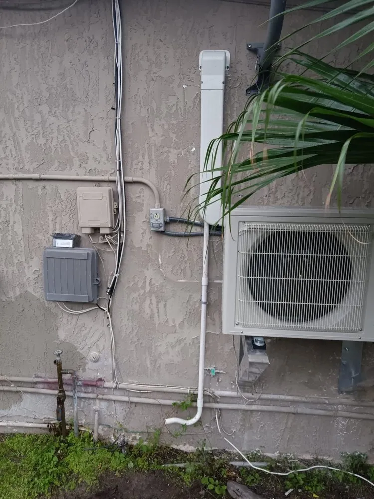 Slide of Snowflakes Air Conditioning