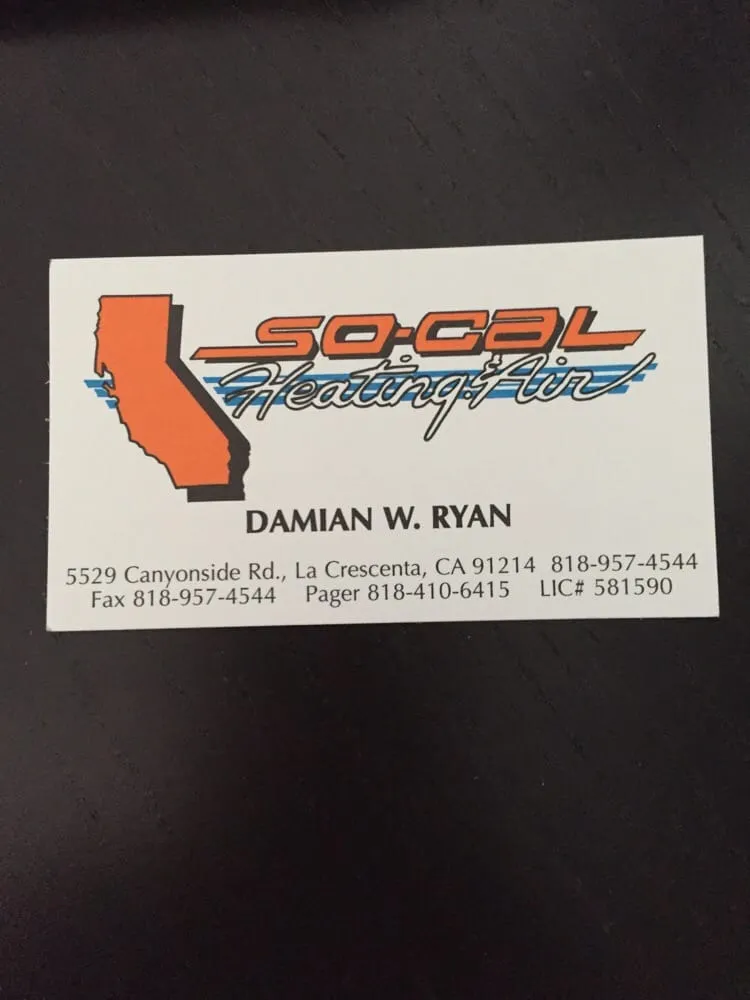 Certified AC installation experts serving La Crescenta, CA - So-Cal Heating & Air