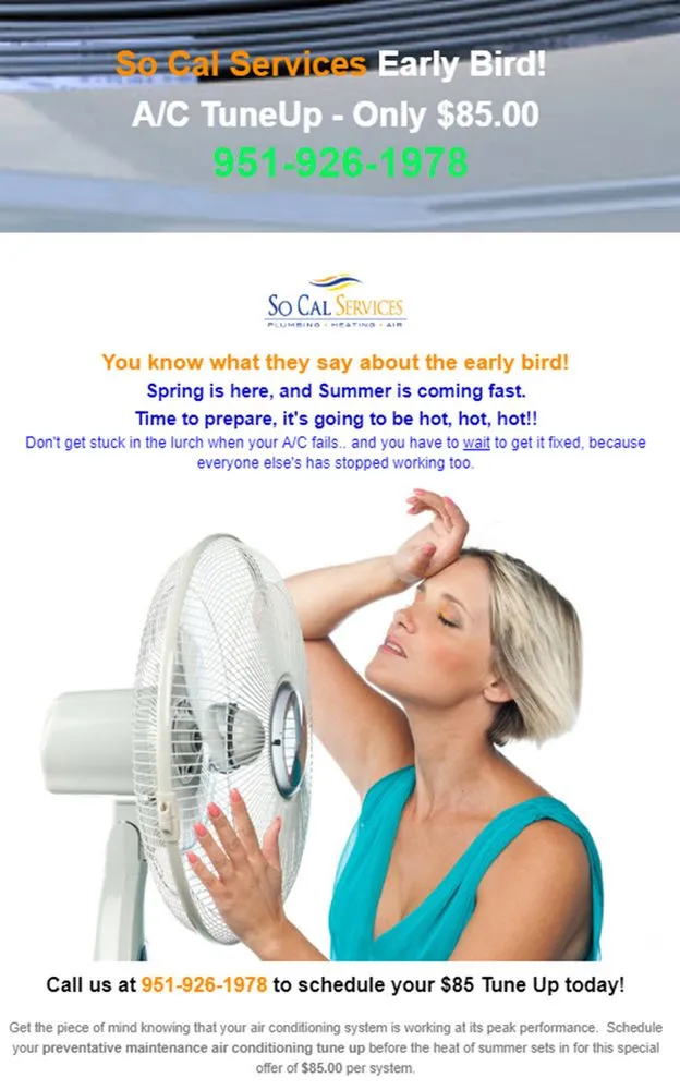 Slide of So Cal Services