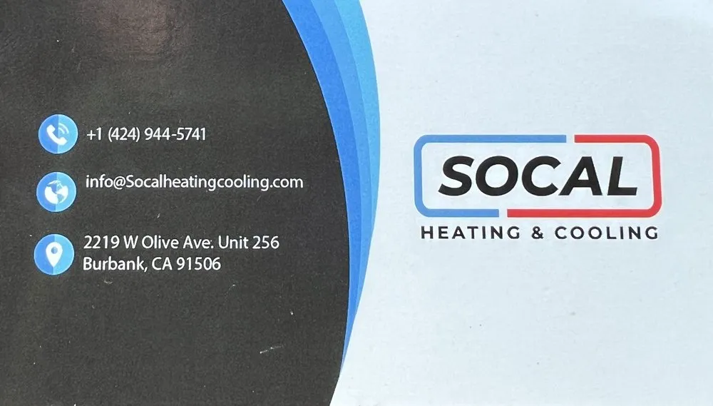 Slide of SoCal Heating & Cooling