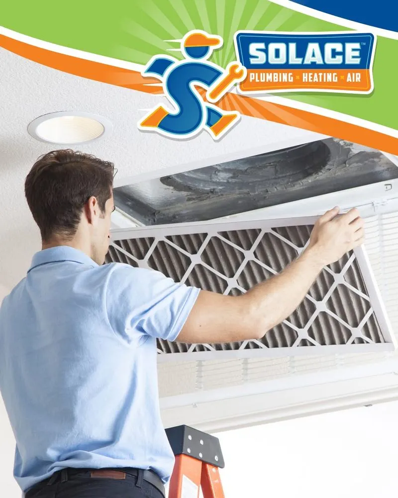 Slide of Solace Heating and Air