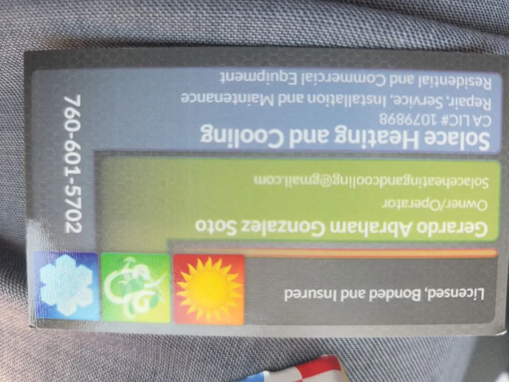 Slide of Solace Heating And Cooling