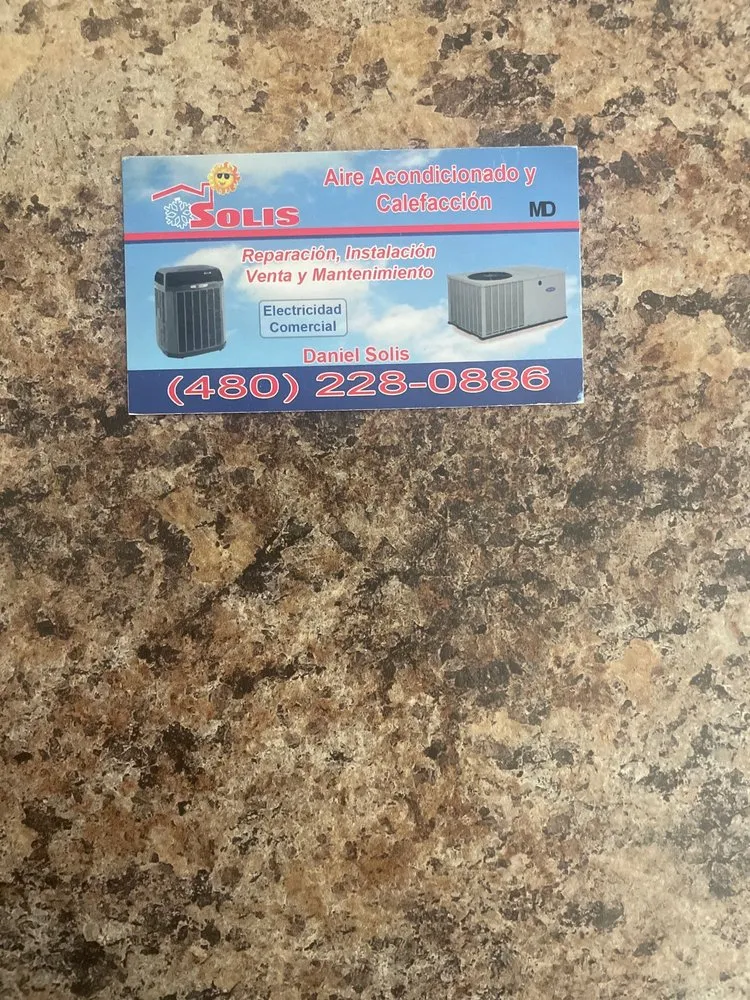 Slide of Solis A/C And Heating