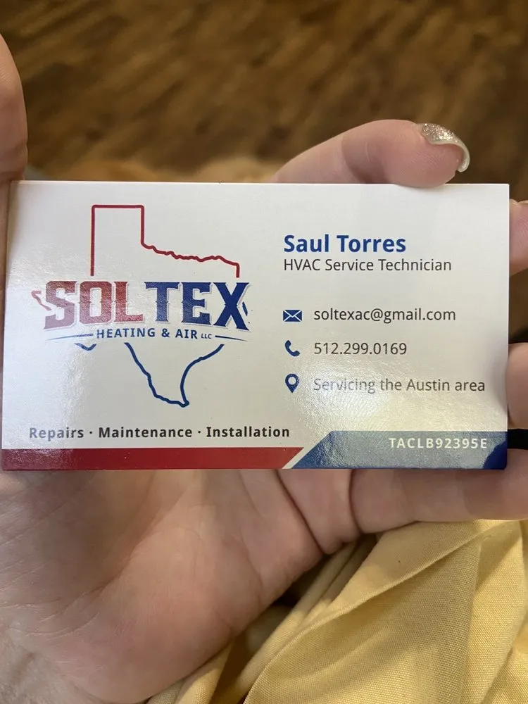 Slide of Soltex Heating & Air