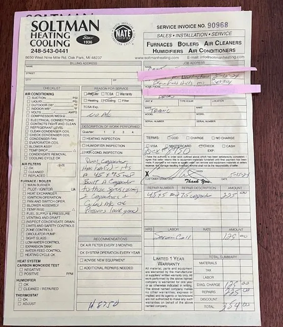 Slide of Soltman Heating & Cooling