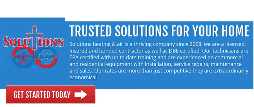 Slide of Solutions Heating & Air