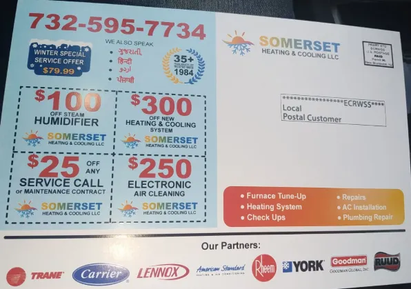 Slide of Somerset Heating and Cooling