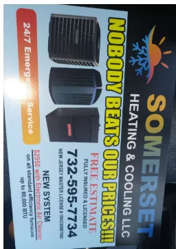 Slide of Somerset Heating and Cooling