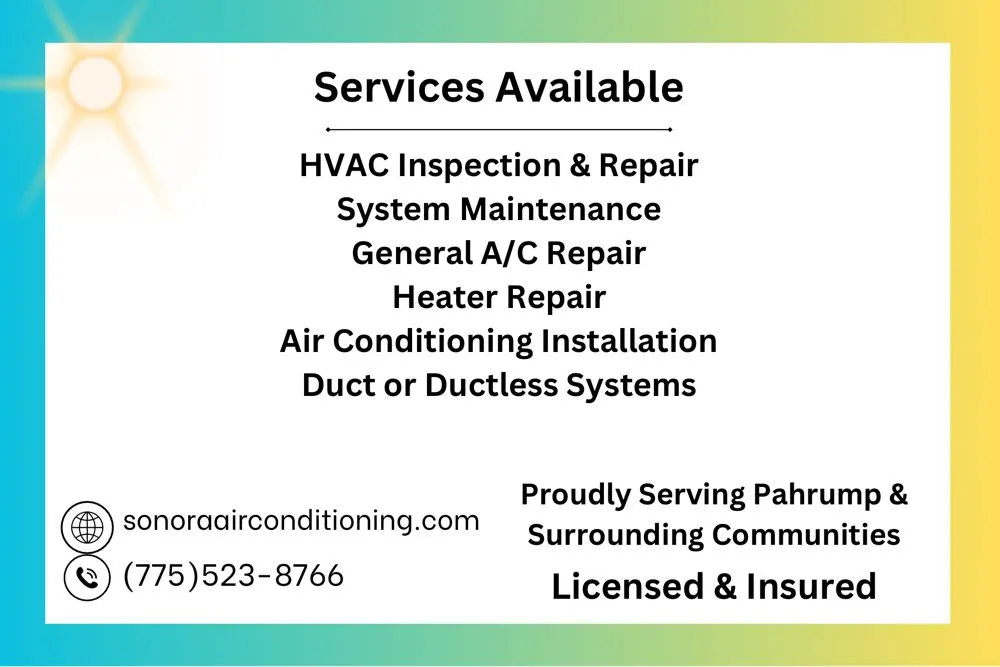Slide of Sonora Air Conditioning & Heating