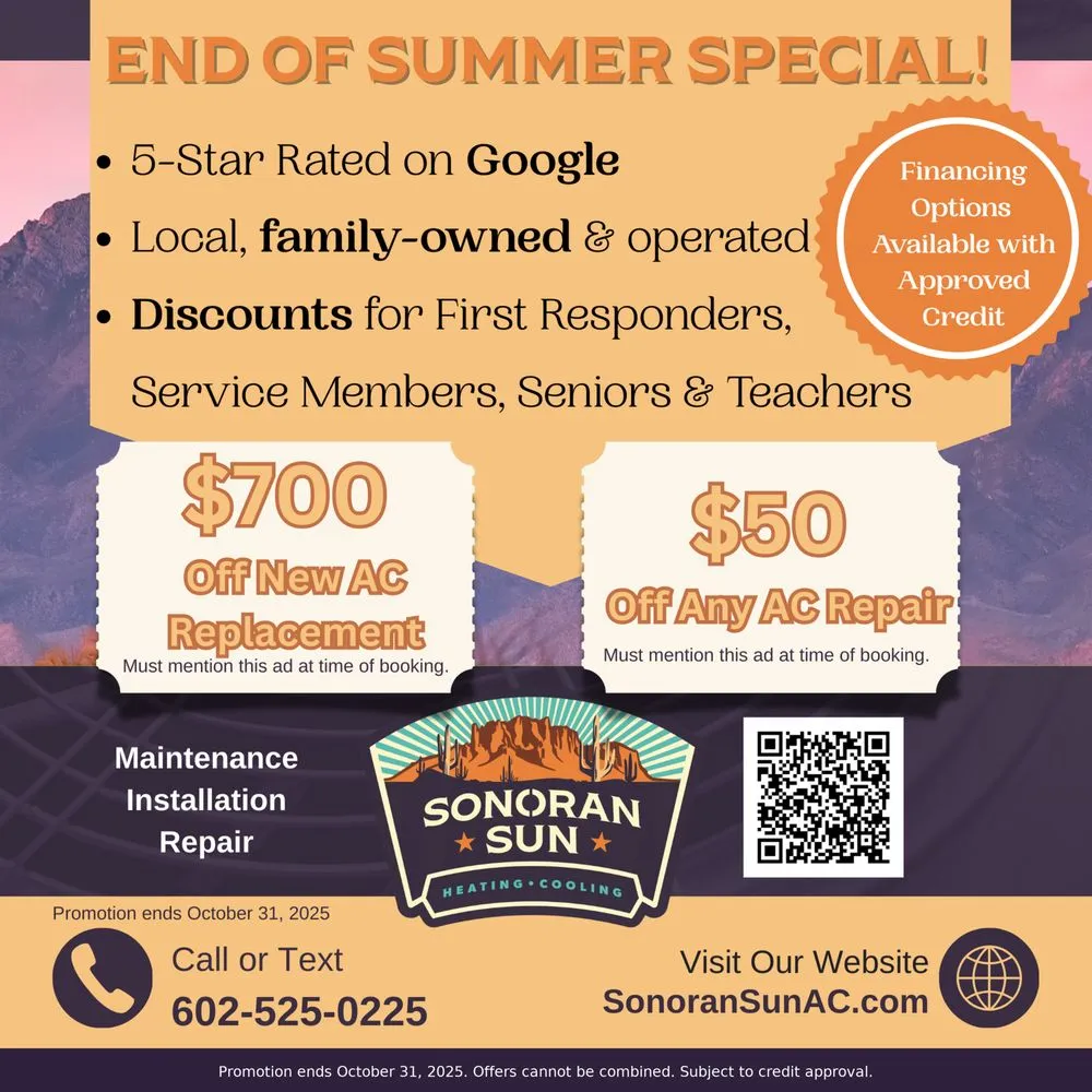 Slide of Sonoran Sun Heating and Cooling