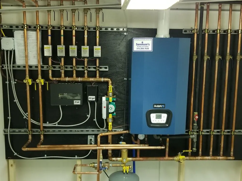 Slide of Sorensen's Heating and Cooling