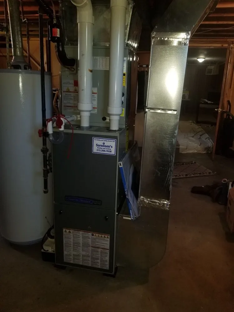 Slide of Sorensen's Heating and Cooling