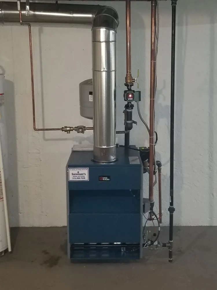 Slide of Sorensen's Heating and Cooling