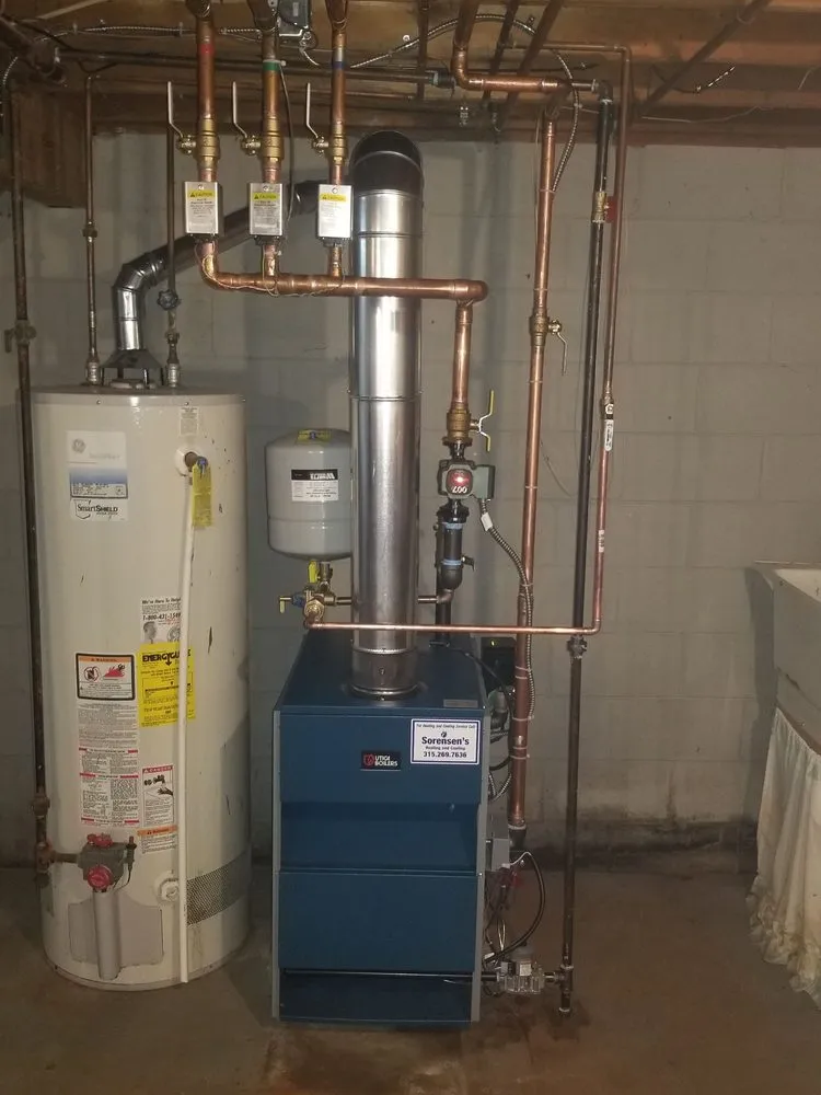 Slide of Sorensen's Heating and Cooling