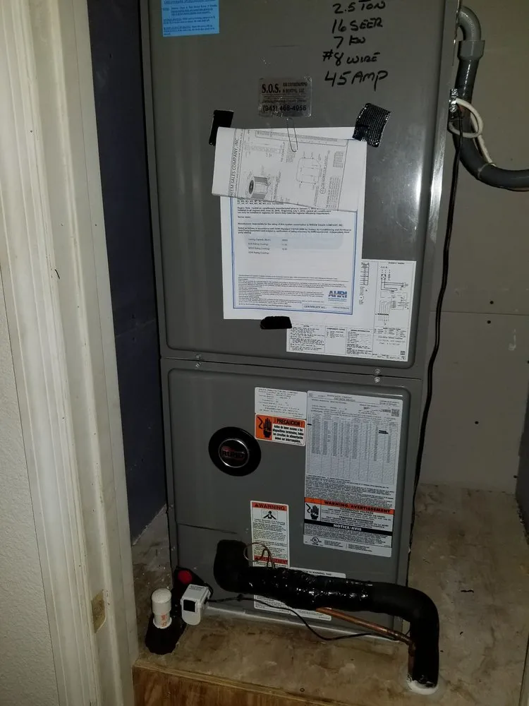 Slide of SOS Air Conditioning and Heating