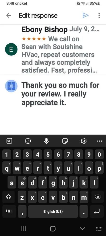 Slide of SoulShine HVAC & Handyman services