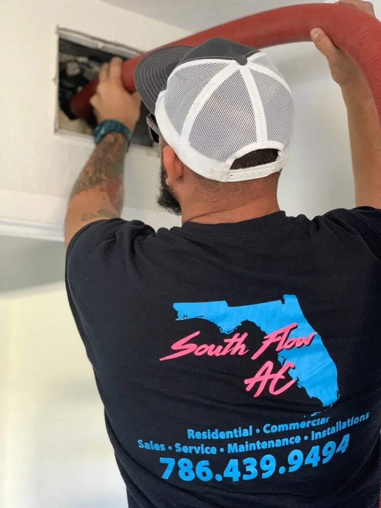 Slide of South Flow Air Conditioning