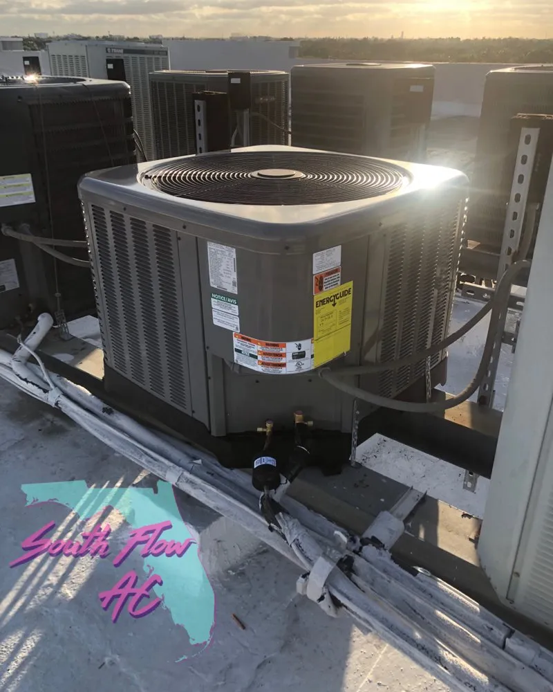 Slide of South Flow Air Conditioning