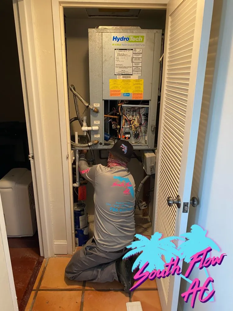 Slide of South Flow Air Conditioning