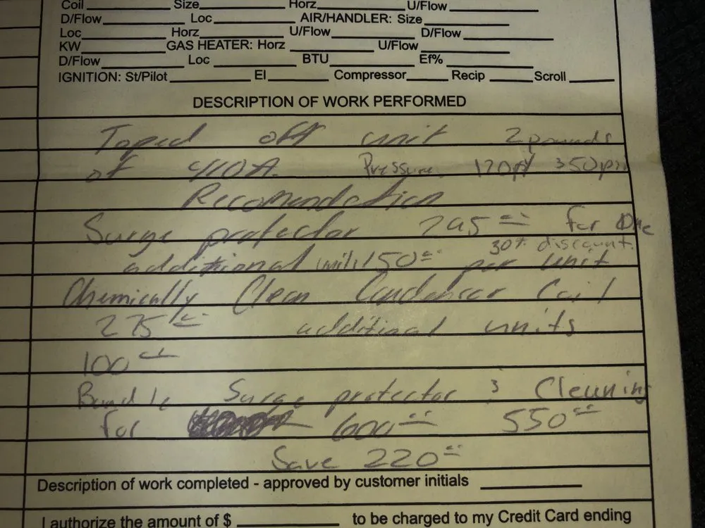 Slide of South Texas Air Force AC and Heating