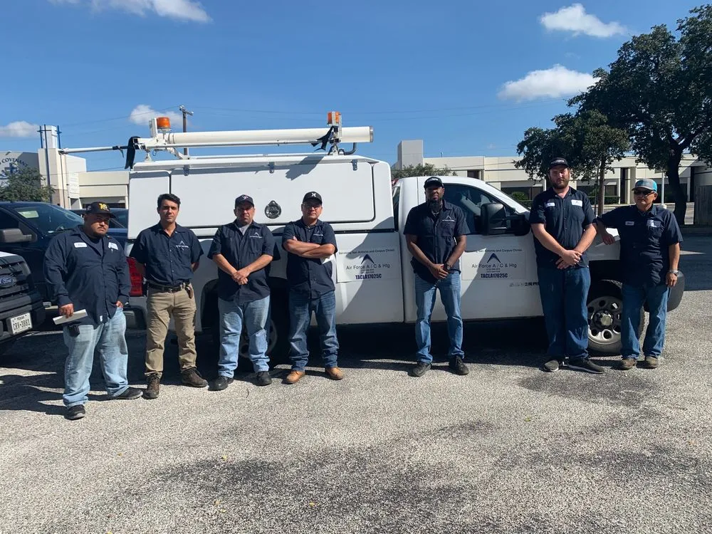 Slide of South Texas Air Force AC and Heating
