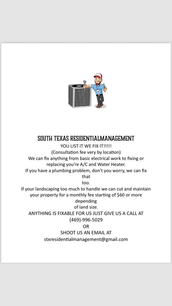 Slide of South Texas Residential Management