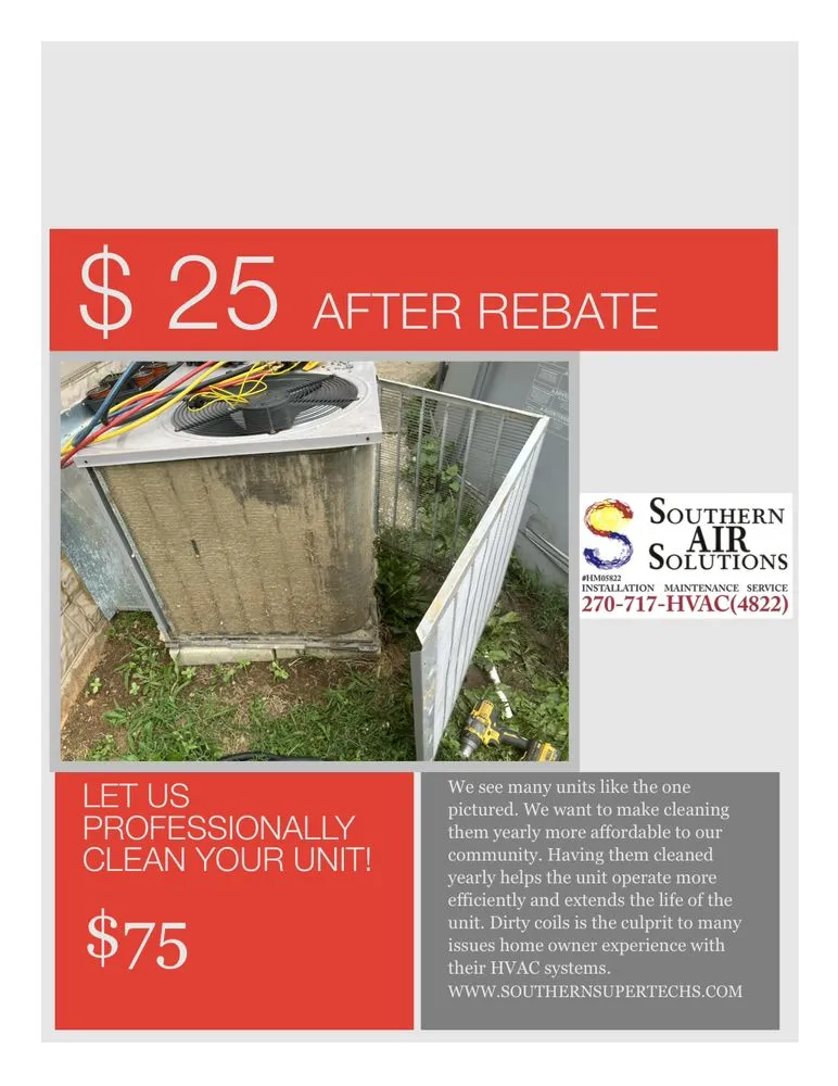 Slide of Southern Air Solutions