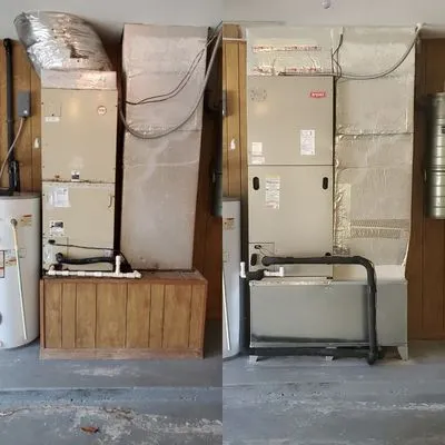 Southern American Heating and Cooling Logo