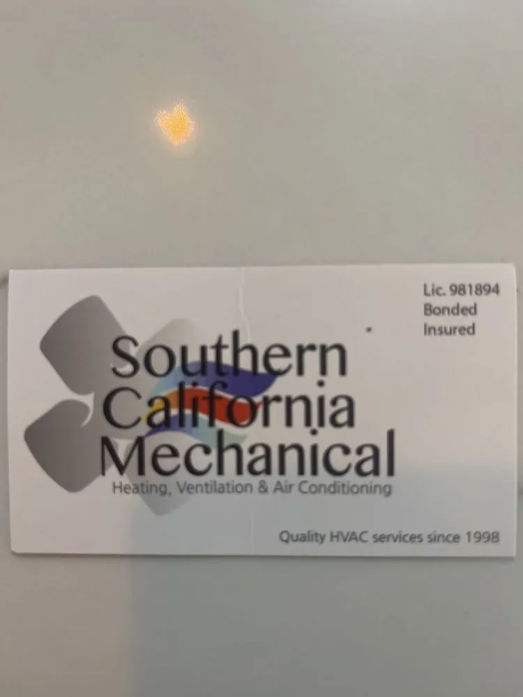 Slide of Southern California Mechanical