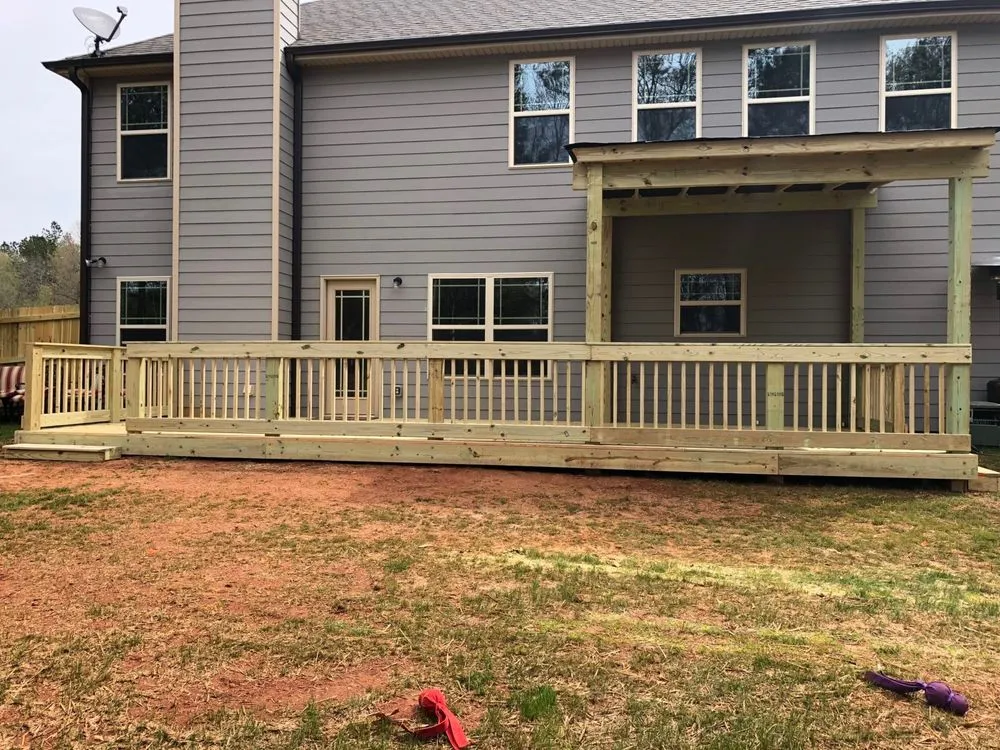 Slide of Southern Style Decking And Fencing
