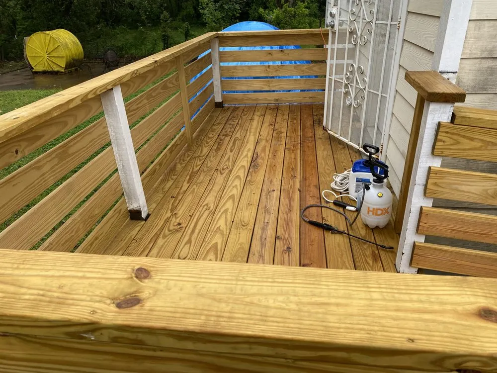 Slide of Southern Style Decking And Fencing