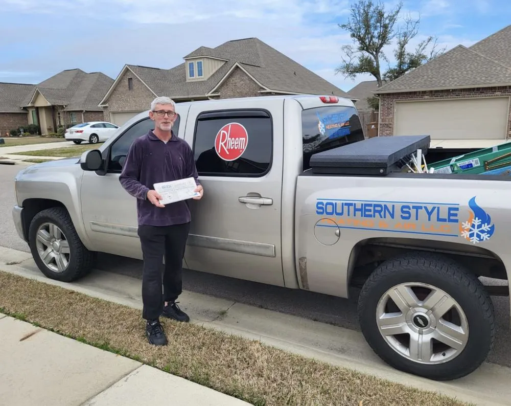 Slide of Southern style Heating & Air