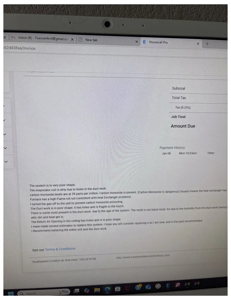 Slide of Southwestern Comfort Air And Heat