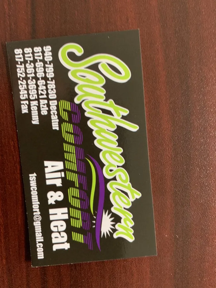 Slide of Southwestern Comfort Air And Heat