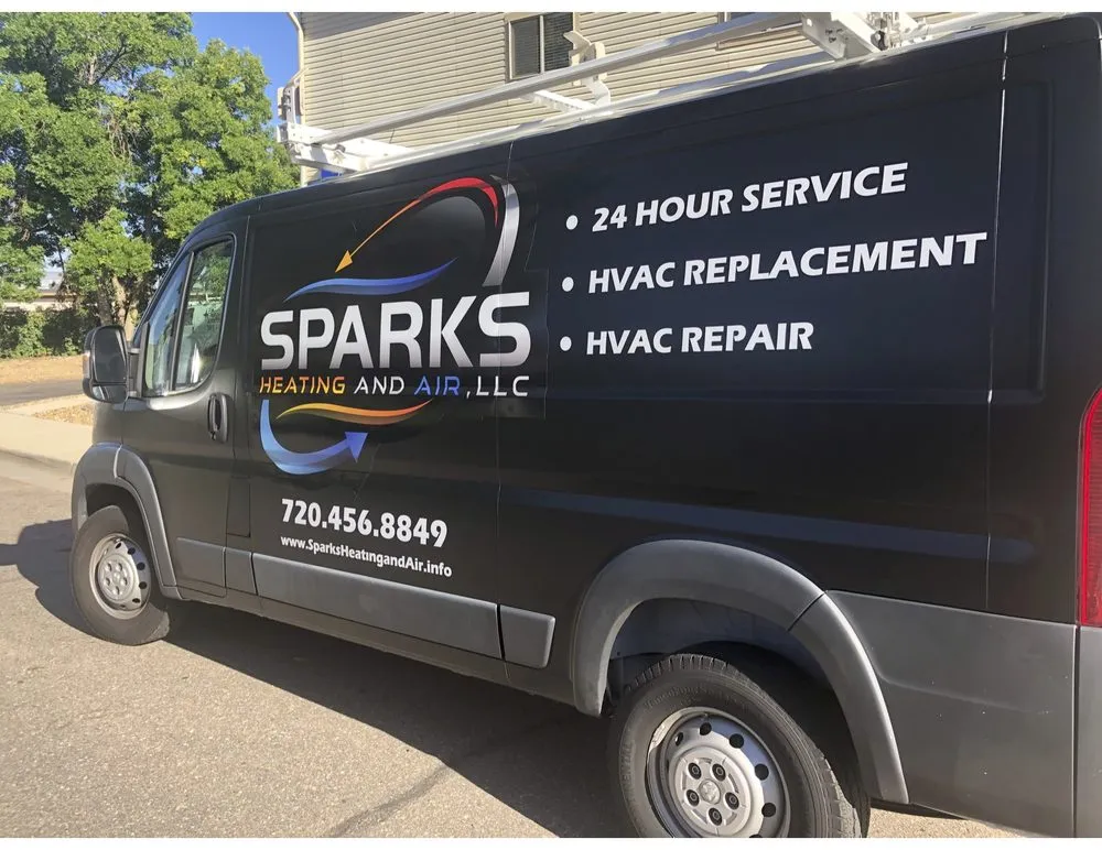 Slide of Sparks Heating and Air