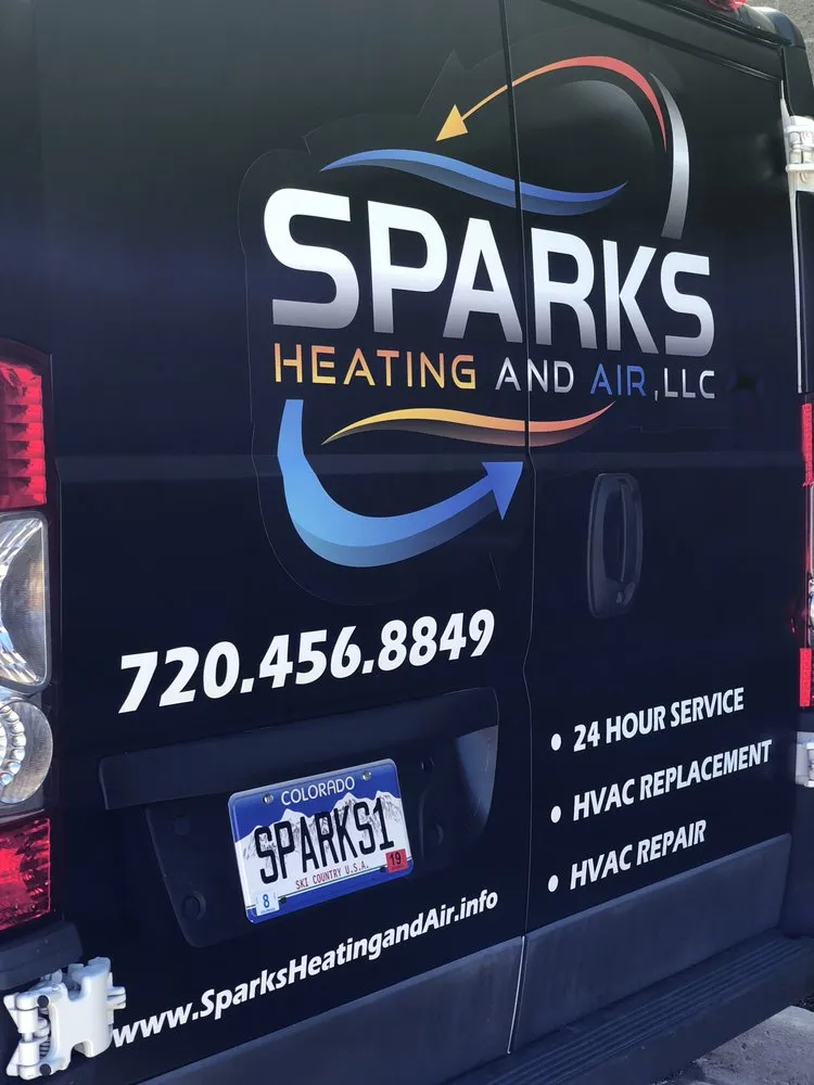 Slide of Sparks Heating and Air