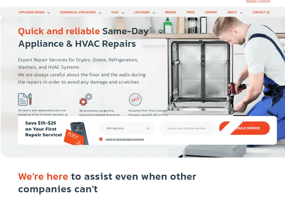 Slide of SpeedMates Home Services