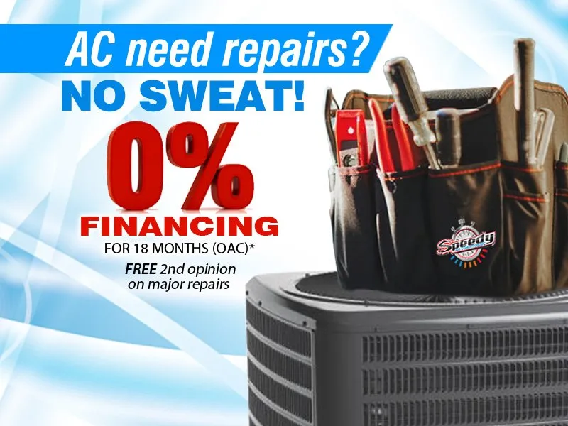 Slide of Speedy Air Conditioning Service