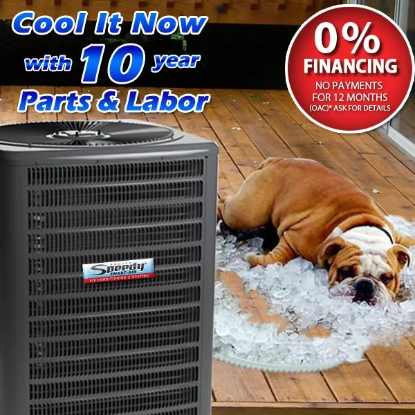 Slide of Speedy Air Conditioning Service