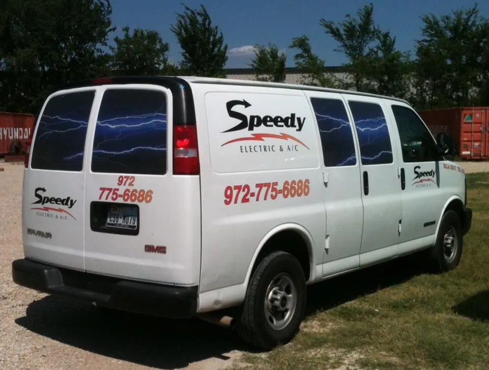 Slide of Speedy Electric and A/C