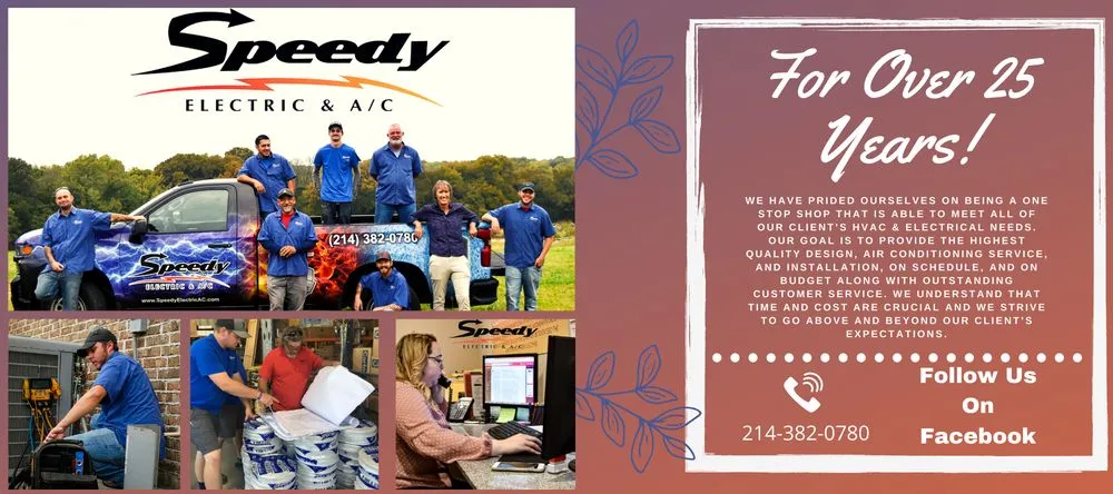 Slide of Speedy Electric and A/C