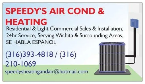 Slide of Speedy's Air Conditioning & Heating