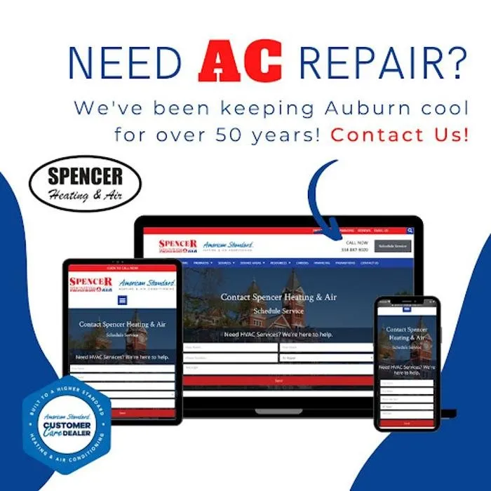 Slide of Spencer Heating & Air