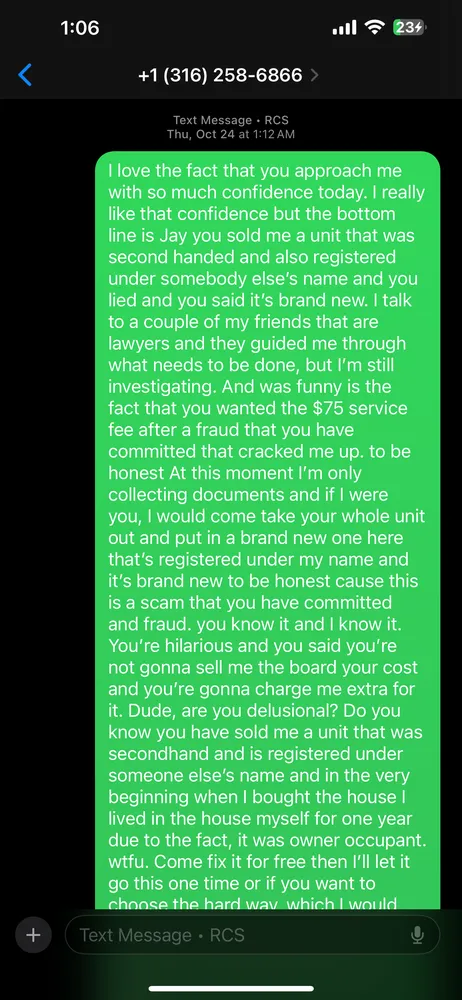 Slide of Spiker Heating and Air