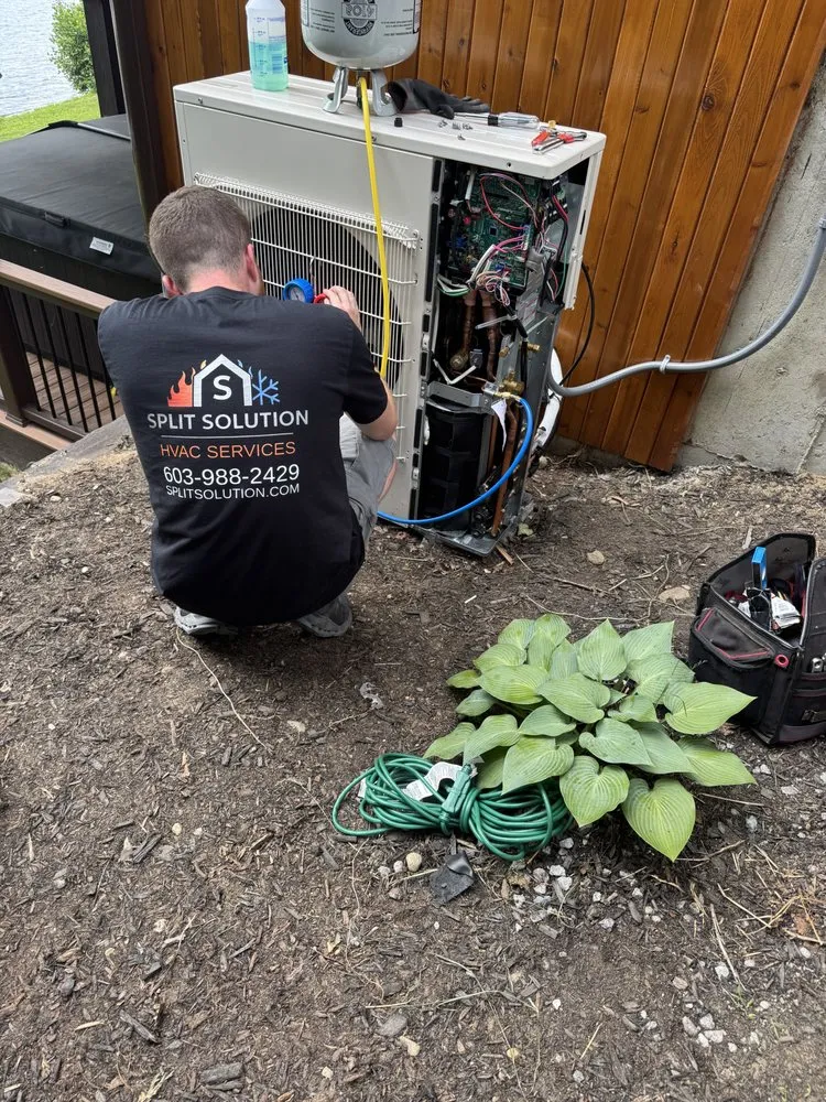 Slide of Split Solution