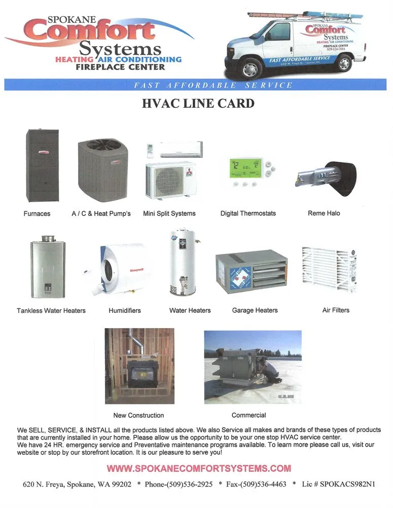 Slide of Spokane Comfort Systems