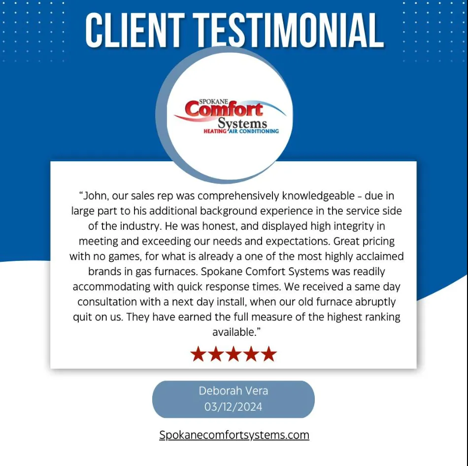 Slide of Spokane Comfort Systems